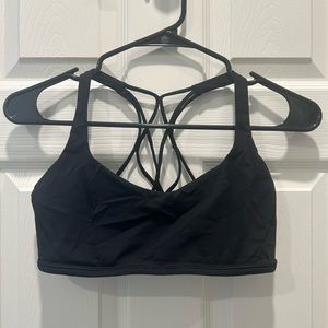 Lululemon sports bra with criss cross back